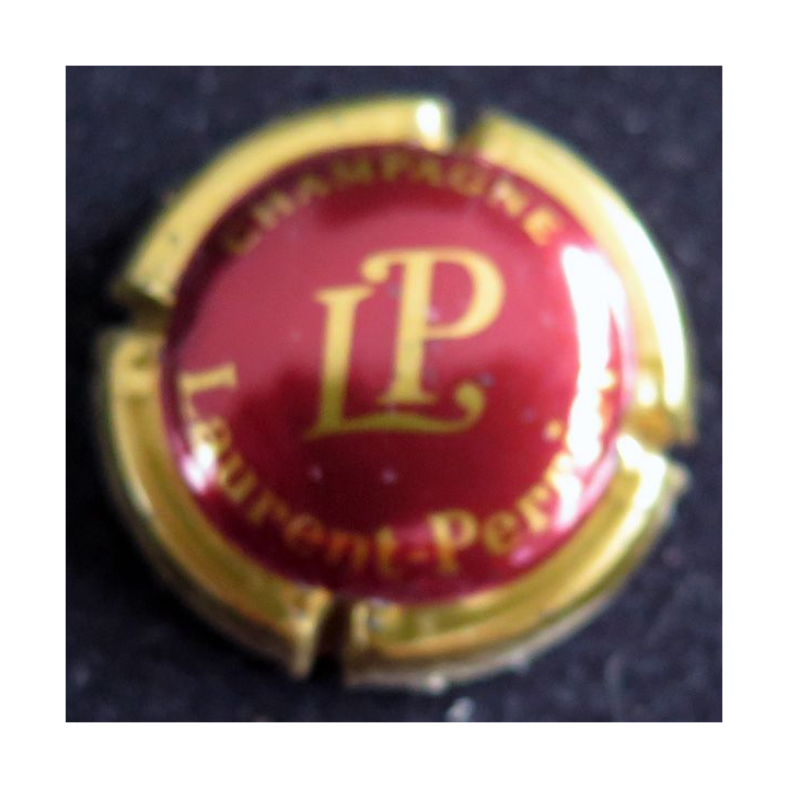 Capsule Muselet de bouteille de champagne LAURENT-PERRIER n° 39 Bordeaux clair