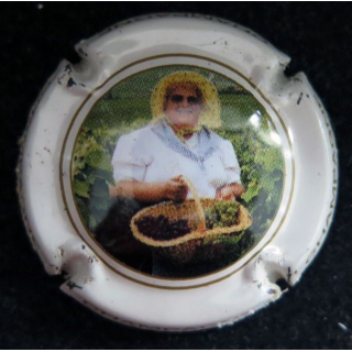 Capsule Muselet de bouteille de champagne GÉNÉRIQUE n° 674 Polychrome