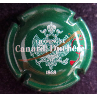 Capsule Muselet de bouteille de champagne CANARD-DUCHENE n° 53 vert
