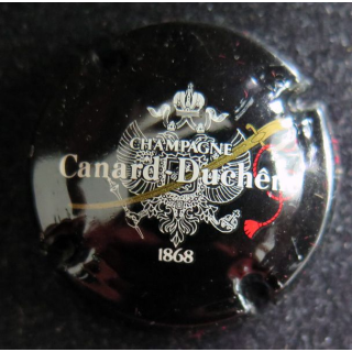 Capsule Muselet de bouteille de champagne CANARD-DUCHENE n° 56 Noir
