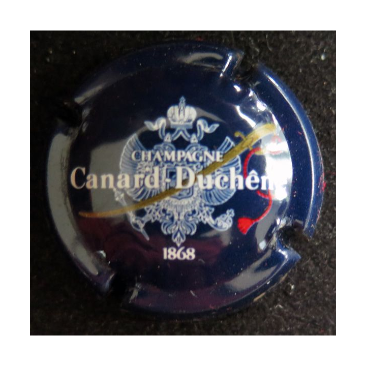 Capsule Muselet de bouteille de champagne CANARD-DUCHENE n° 57 Bleu