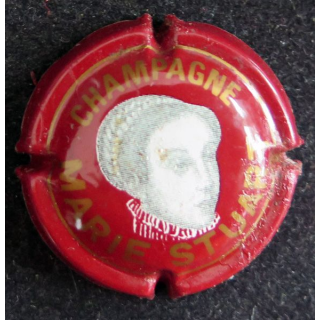 Capsule Muselet de bouteille de champagne Marie Stuart n° 1 Bordeaux