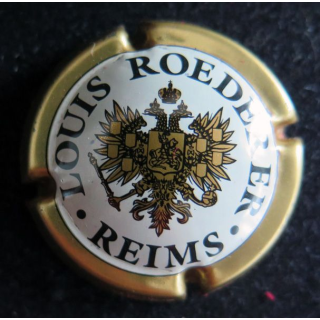 Capsule Muselet de bouteille de champagne ROEDERER Louis n° 95 contour Or