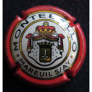 Capsule Muselet de bouteille de champagne MONTEBELLO n° 8 Polychrome