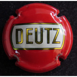 Capsule Muselet de bouteille de champagne DEUTZ n° 22 Rouge