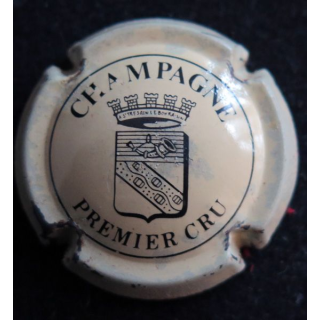 Capsule Muselet de bouteille de champagne GÉNÉRIQUE n° 469 Crème