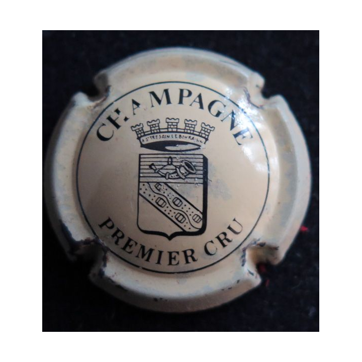 Capsule Muselet de bouteille de champagne GÉNÉRIQUE n° 469 Crème