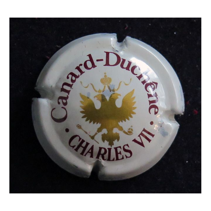 Capsule Muselet de bouteille de champagne CANARD-DUCHENE n° 67 Cuvée Charles VII