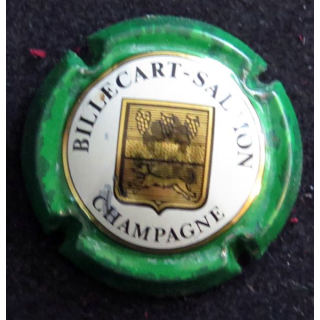 Capsule Muselet de bouteille de champagne BILLECART-SALMON n° 47 vert