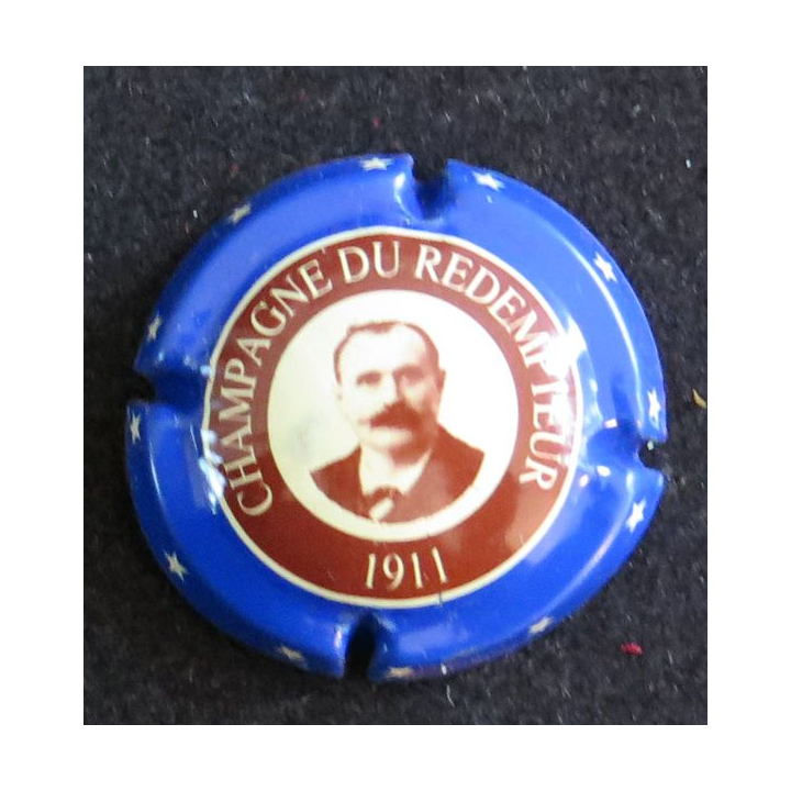 Capsule Muselet de bouteille de champagne DUBOIS Edmond n° 2 intérieur crème