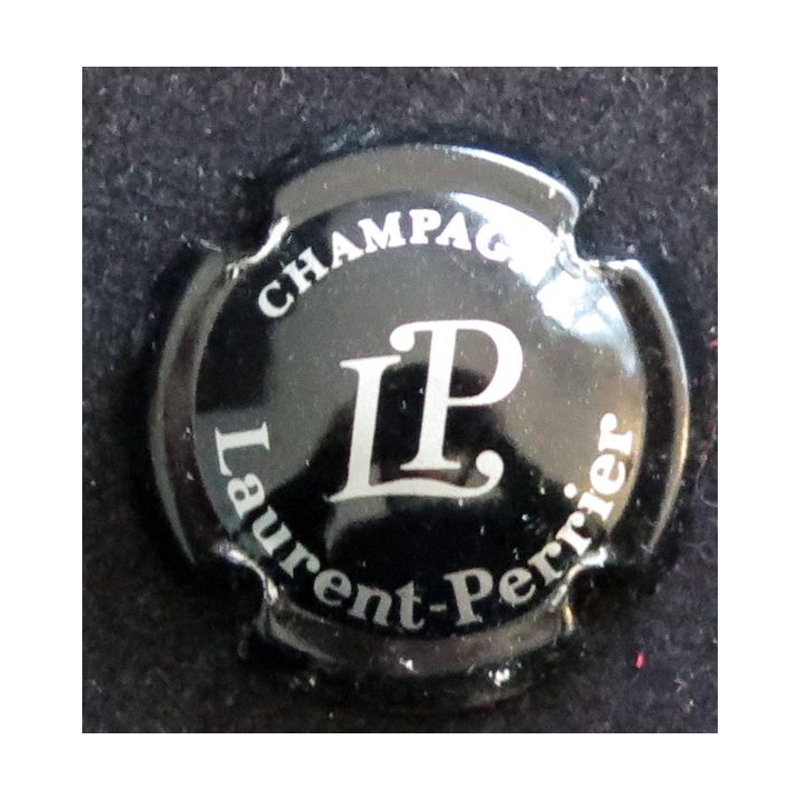 Capsule Muselet de bouteille de champagne LAURENT-PERRIER n° 42 Noir