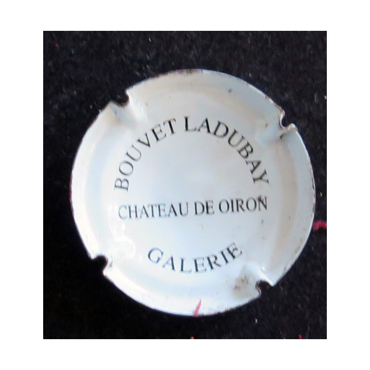 Capsule de bouteille de Crémant Val de Loire BOUVET LADUBAY n° 40 Château de Oiron Polychrome