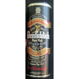Mignonette de Whisky Glenfiddich Pure Malt dans son coffret