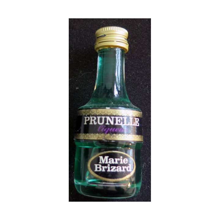 Mignonette de liqueur de Prunelle de Marie Brizard 3 cl 29°