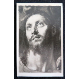 IMAGES PIEUSES : image du Christ d'après Le Greco 8,7 x 14 c m