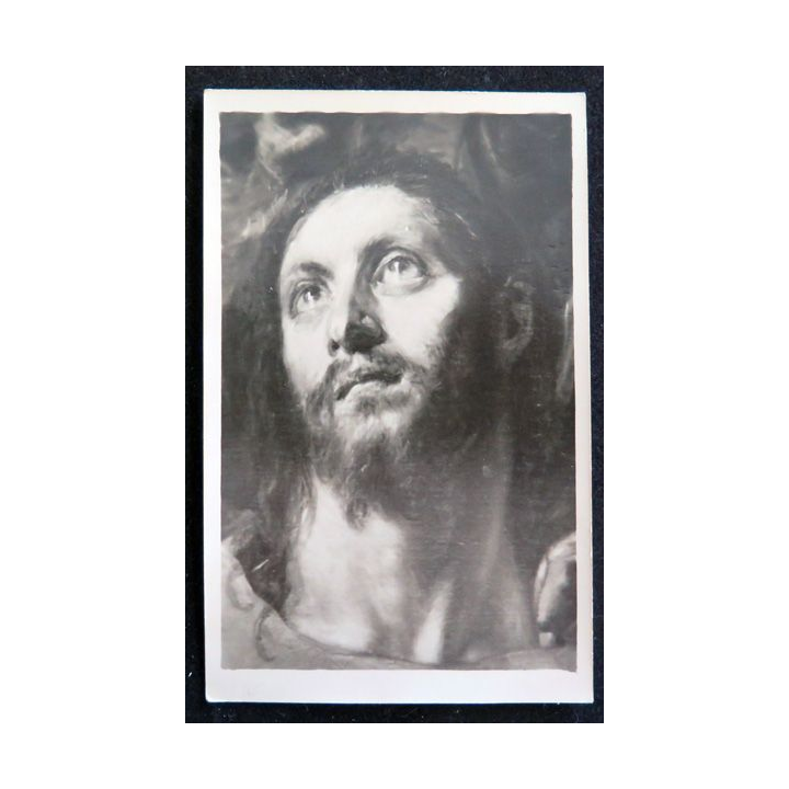 IMAGES PIEUSES : image du Christ d'après Le Greco 8,7 x 14 c m