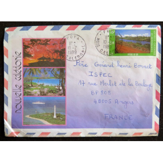 Enveloppe de la Nouvelle Calédonie 1989