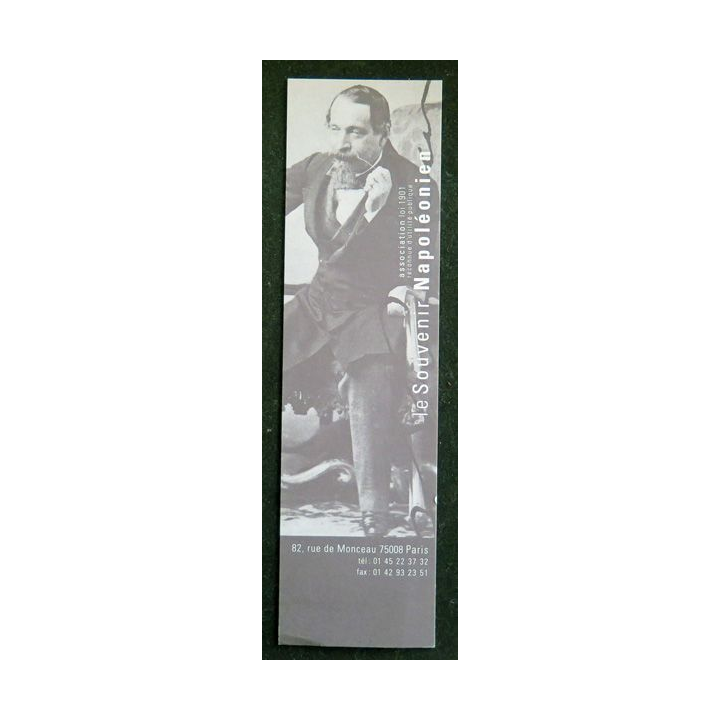 MARQUE PAGE : Le Souvenir Napoléonien Napoléon III