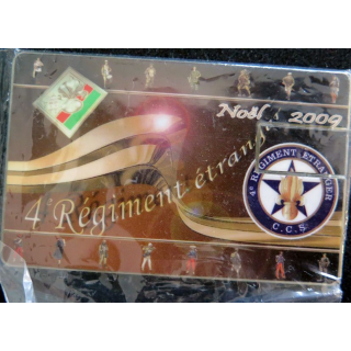 4° RE : Clé USB du 4° régiment étranger Noël 2009