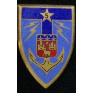 TRANSMISSIONS DE LA 5° RÉGION MILITAIRE ÉMAIL