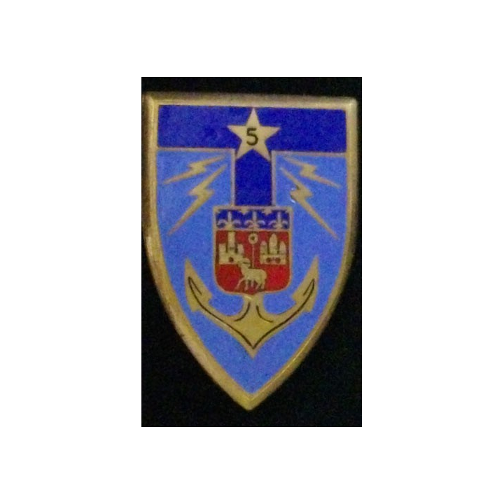 TRANSMISSIONS DE LA 5° RÉGION MILITAIRE ÉMAIL