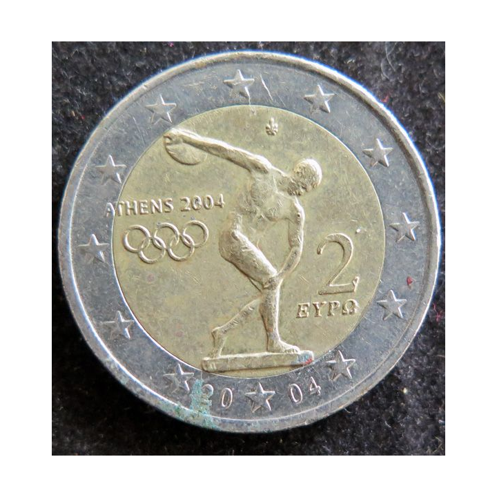 GRECE : Pièce de 2 euros Jeux Olympiques Athens 2004