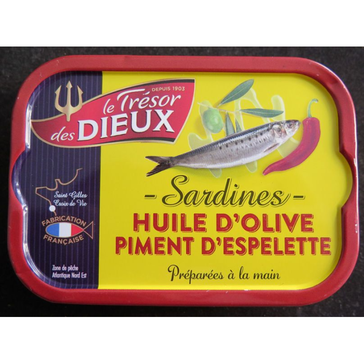 Couvercle de boite de sardines pour collectionneur