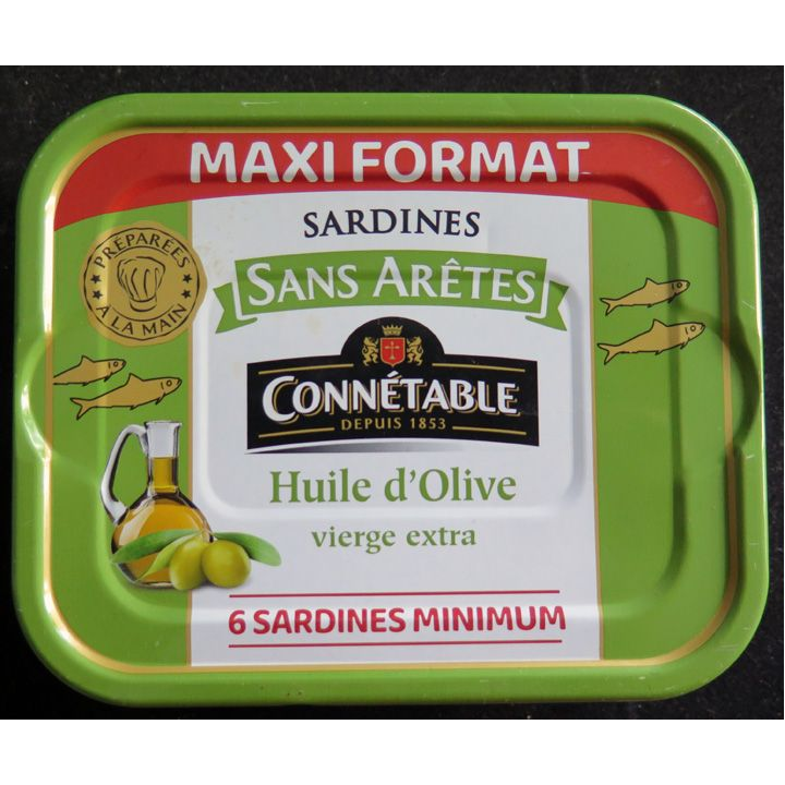 Couvercle de boite de sardines pour collectionneur