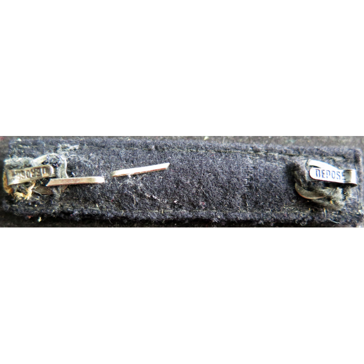 Barrette de 2 décorations françaises police et commémorative Algérie