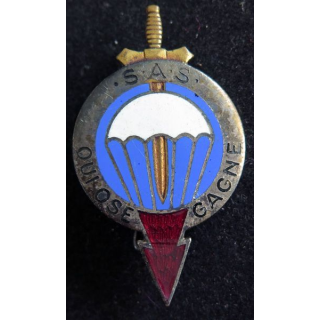 1° RPIMA : 1° Régiment parachutiste d'Infanterie de Marine, sans chiffre, Drago Olivier Métra émail