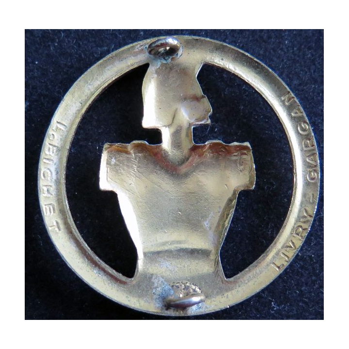 GÉNIE : insigne de béret du Génie de fabrication Bichet