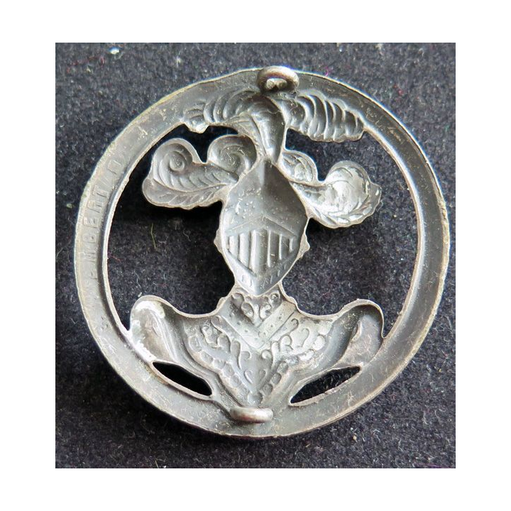 ABC : insigne de béret de l’arme blindée cavalerie de fabrication B.V AMBERT
