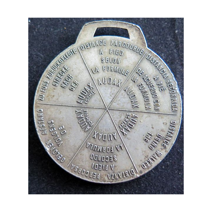Médaille des 25 kms d'Euraudax de Moret sur Loing