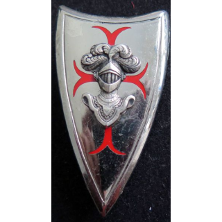 1-11° RC : insigne métallique du CIABC  1-11° régiment de cuirassiers de fabrication Drago Paris G. 1919