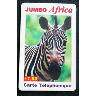 Carte téléphonique Jumbo Africa 7,5 €