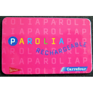 Carte téléphonique Kertel Parolia rechargeable Carrefour