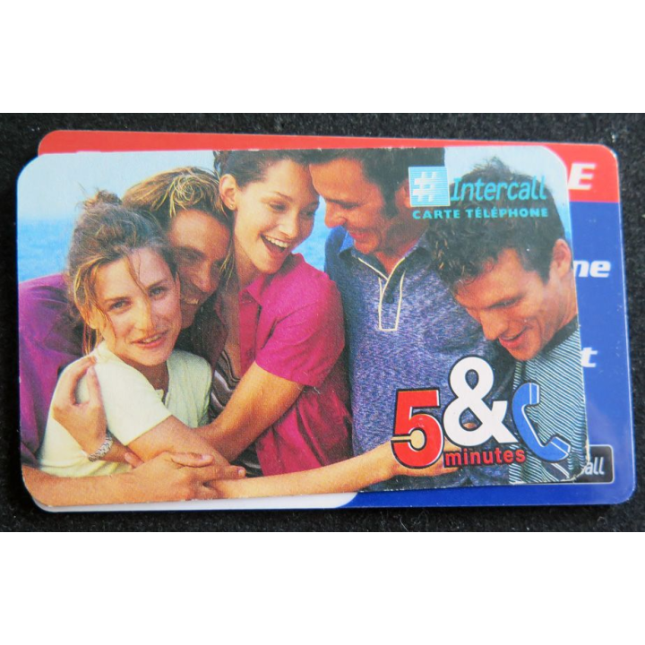 Carte téléphonique Intercall 5 minutes