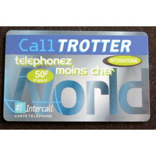 Carte téléphonique Intercall Call Trotter 50 F International