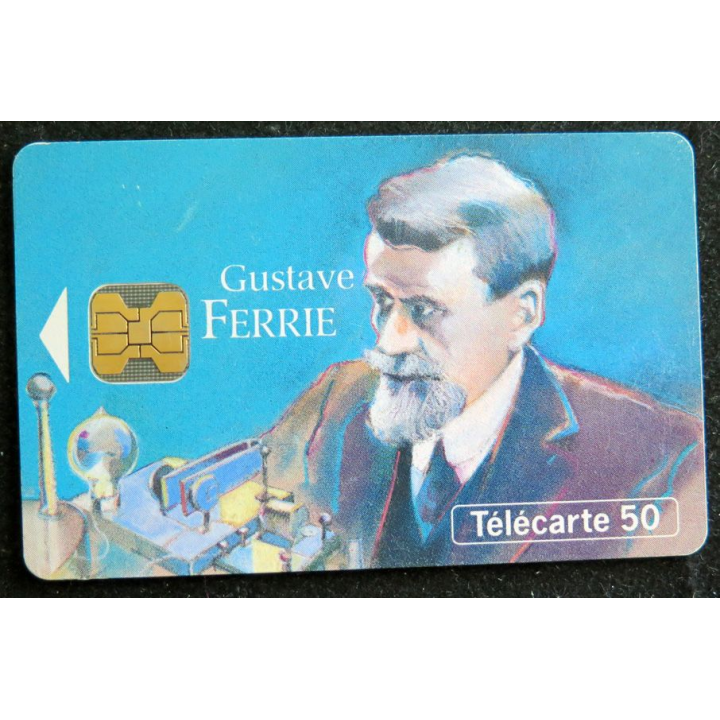 Carte téléphonique Télécarte 50 Gustave Ferrie