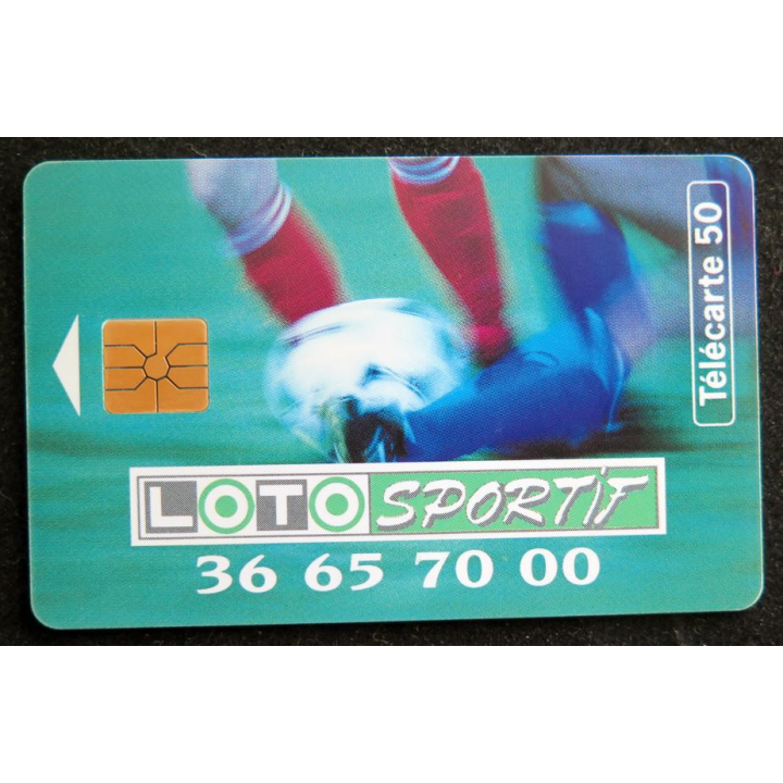 Carte téléphonique Télécarte 50 Loto sportif