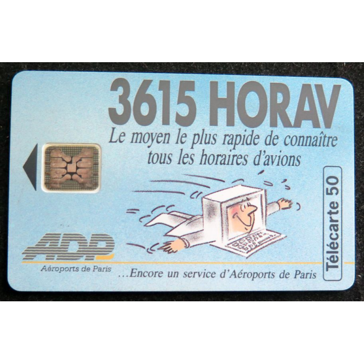 Carte téléphonique Télécarte 50 3615 HORAV