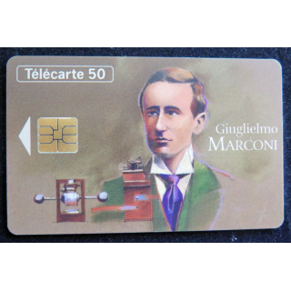 Carte téléphonique Télécarte 50 Giuglielmo Marconi