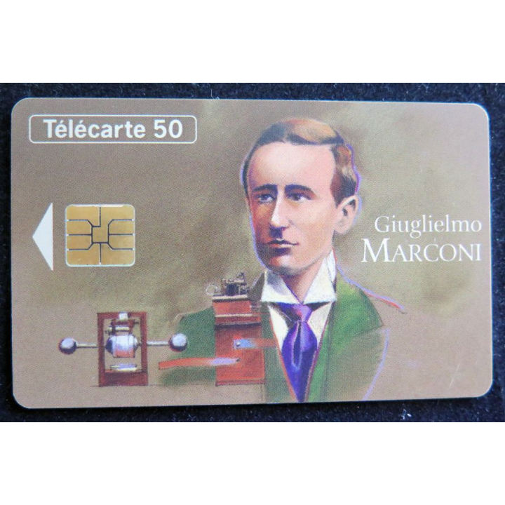 Carte téléphonique Télécarte 50 Giuglielmo Marconi