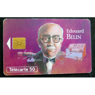 Carte téléphonique Télécarte 50 Edouard Belin