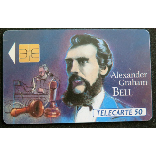 Carte téléphonique Télécarte 50 Alexander Graham Bell