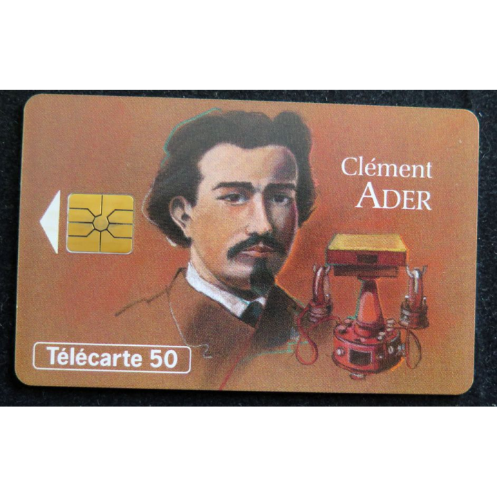 Carte téléphonique Télécarte 50 Clément Ader