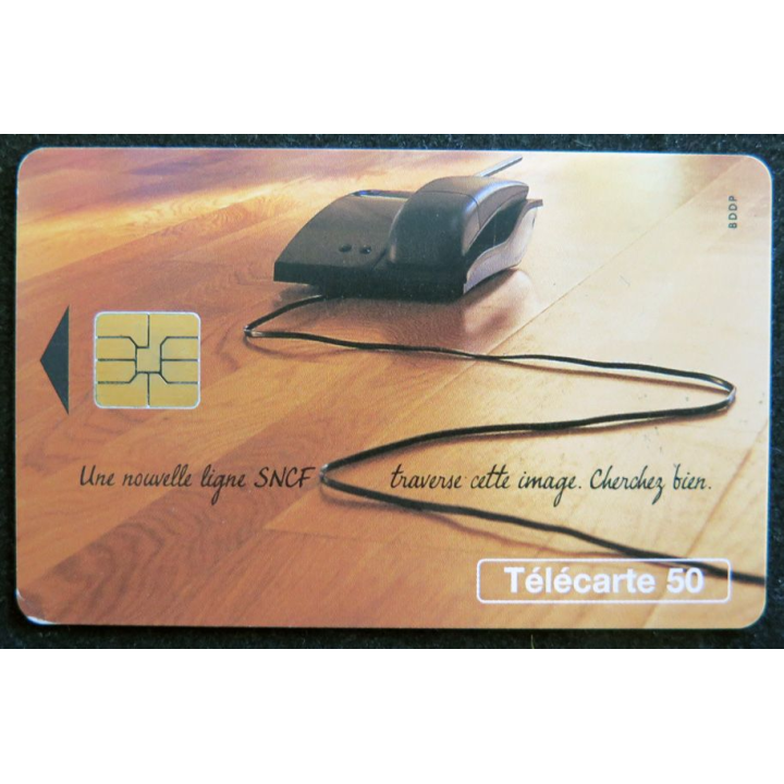 Carte téléphonique Télécarte 50 SNCF