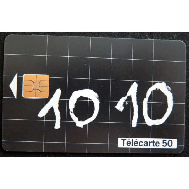 Carte téléphonique Télécarte 50 France Télécom 10 10