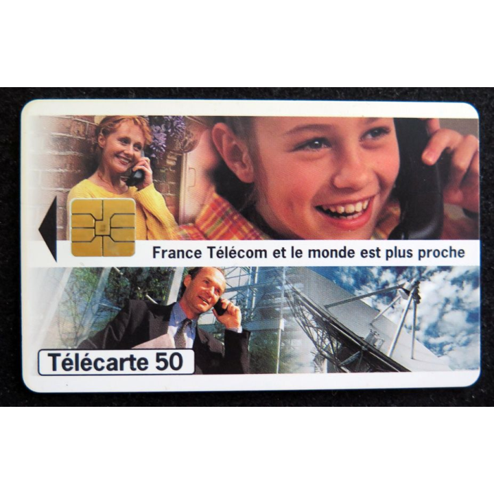 Carte téléphonique Télécarte 50 France Télécom