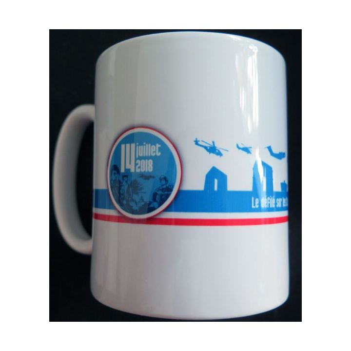 Mug du 14 juillet 2018 le défilé sur les Champs -Elysées